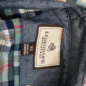 Legendary Whitetails Plaid Button-Up Shirt